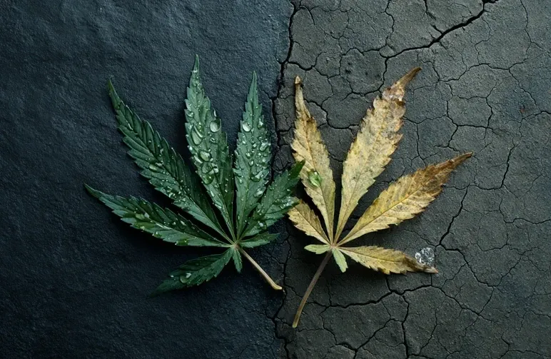 Overbewatering vs. onderbewatering van cannabis: zie snel het verschil—en los het op de juiste manier op (gids 2026)