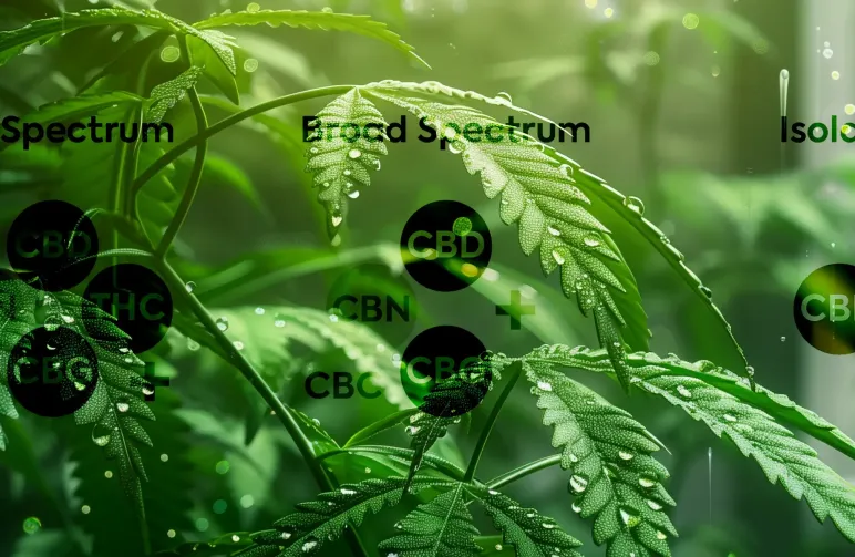 Full-Spectrum, Broad-Spectrum en CBD-Isolaat: Wat is het beste om thuis te kweken?