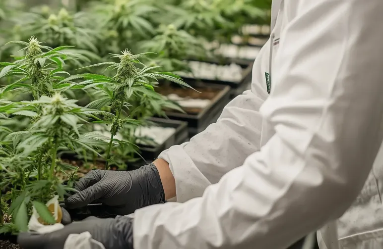 Onderzoek naar Opbrengst, THC-niveaus en Genetica bij Binnenwietteelt