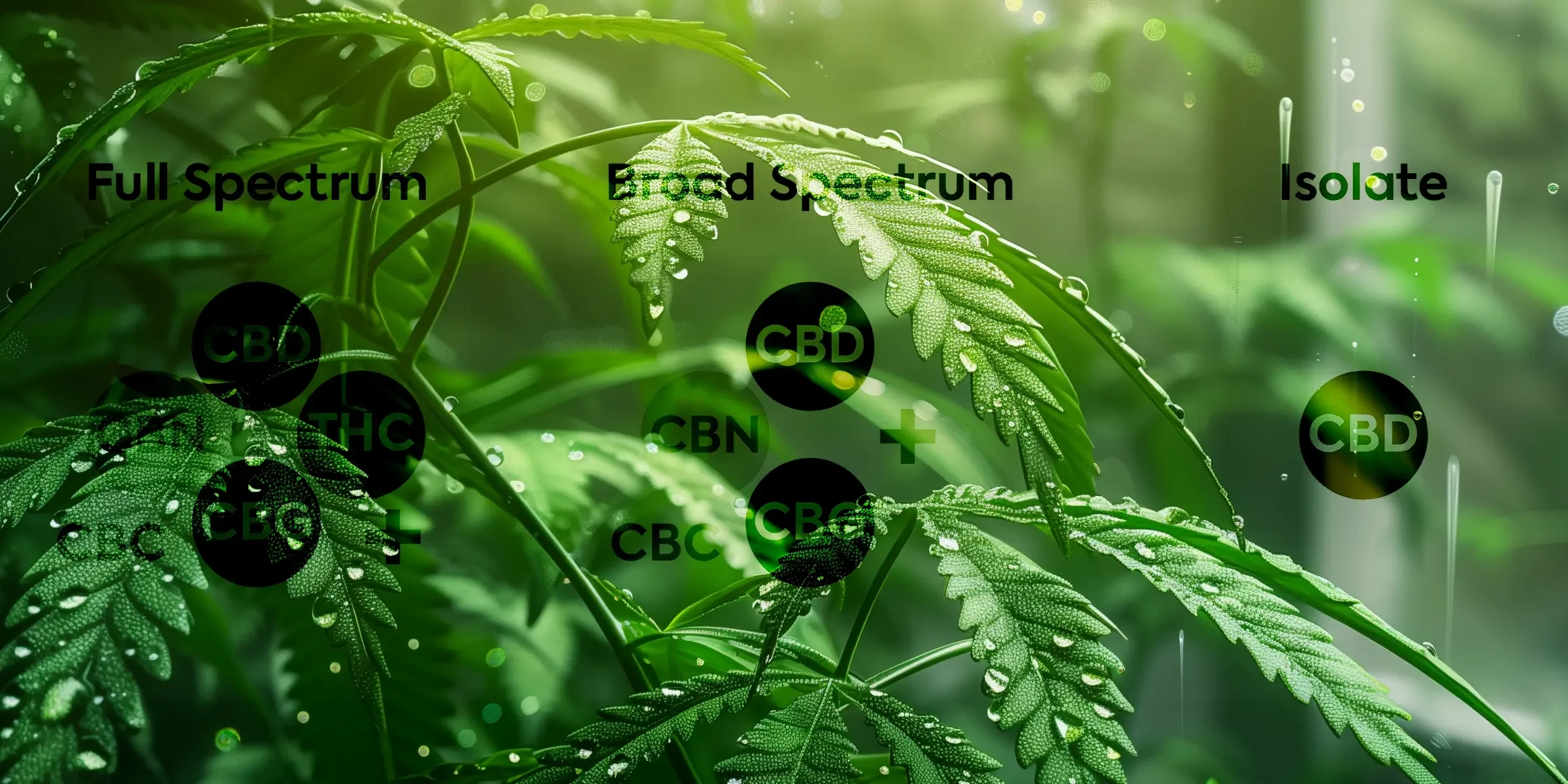 Full-Spectrum, Broad-Spectrum en CBD-Isolaat: Wat is het beste om thuis te kweken?